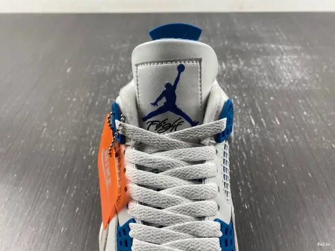 Bmlin Shoes FV5029-141 Military Jordan Blue 4 Air 0609